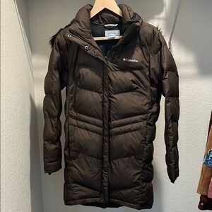 Columbia Green Puffer Jacket for Ultimate Warmth